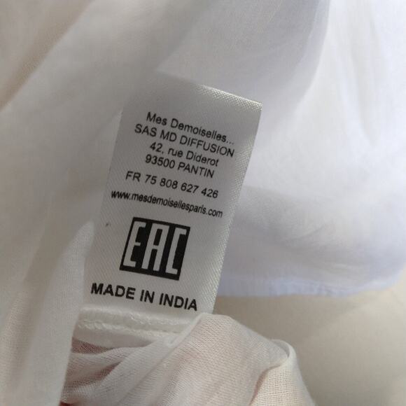 Mes Demoiselles Candice Top Size S 34 Edwardian Victorian Vintage Style Blouse - Picture 11 of 11